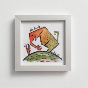 a picture of a monster