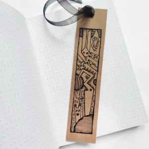 a bookmark on a book