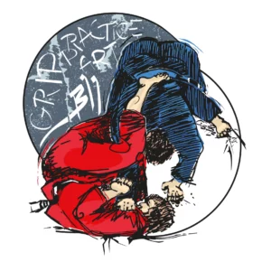 Plakat BJJ Brazilian Jiu Jitsu